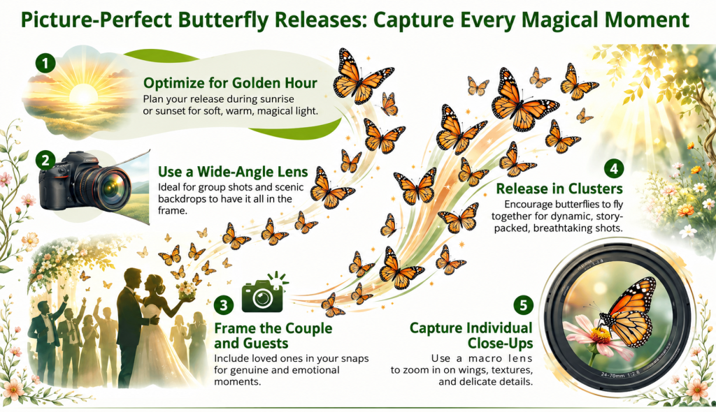 Butterfly Releases at Weddings
