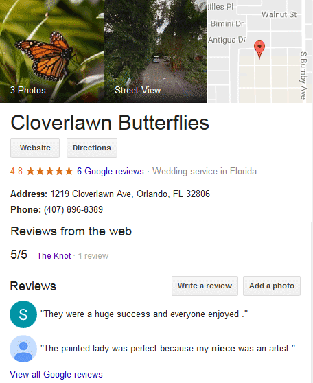 Butterfly Release Company Cloverlawn Butterflies Google My Business Review